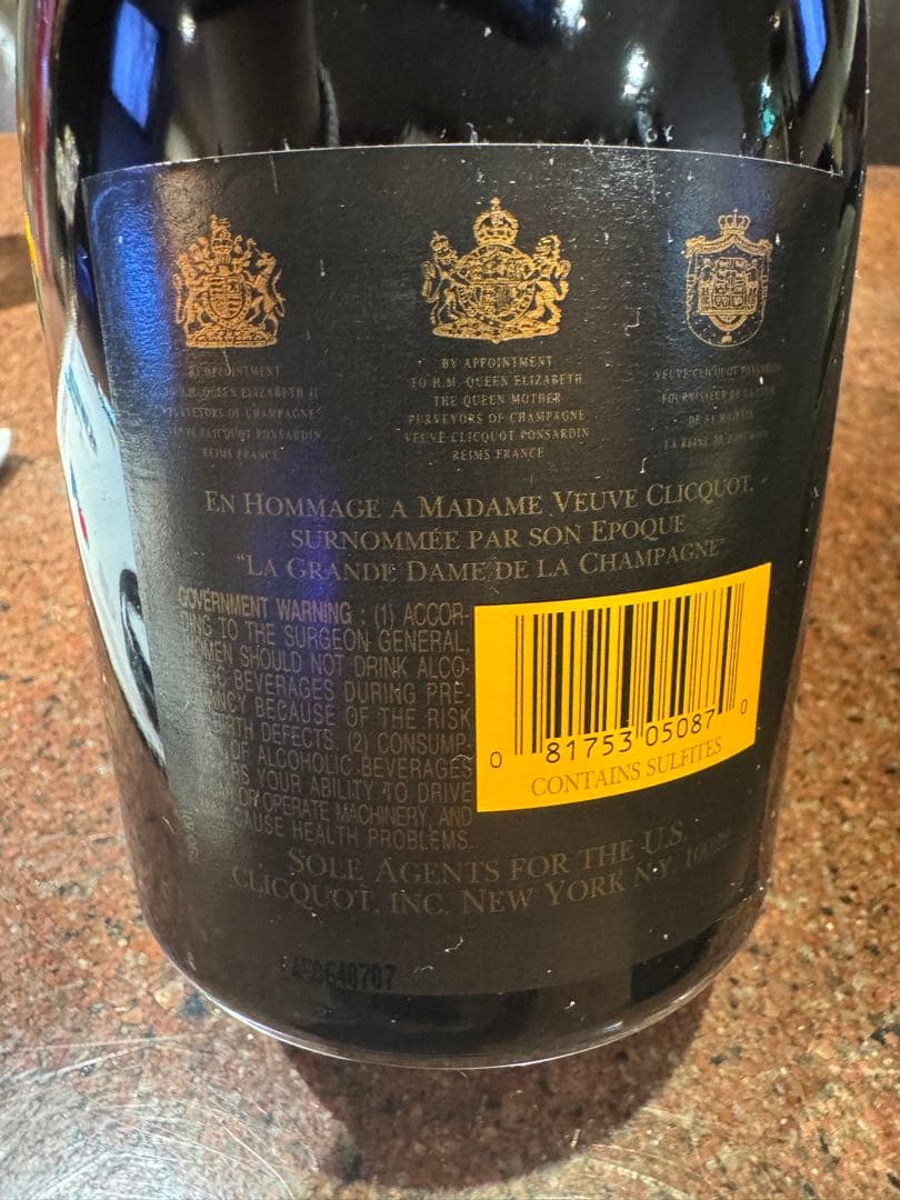 その他 Veuve Clicquot La Grande Dame 750ml