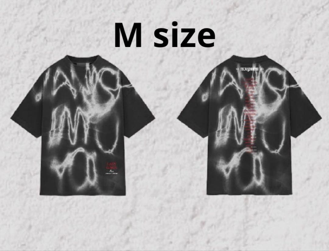 【新品未使用】レディガガ Mayhem Ball Vanish Tシャツ M