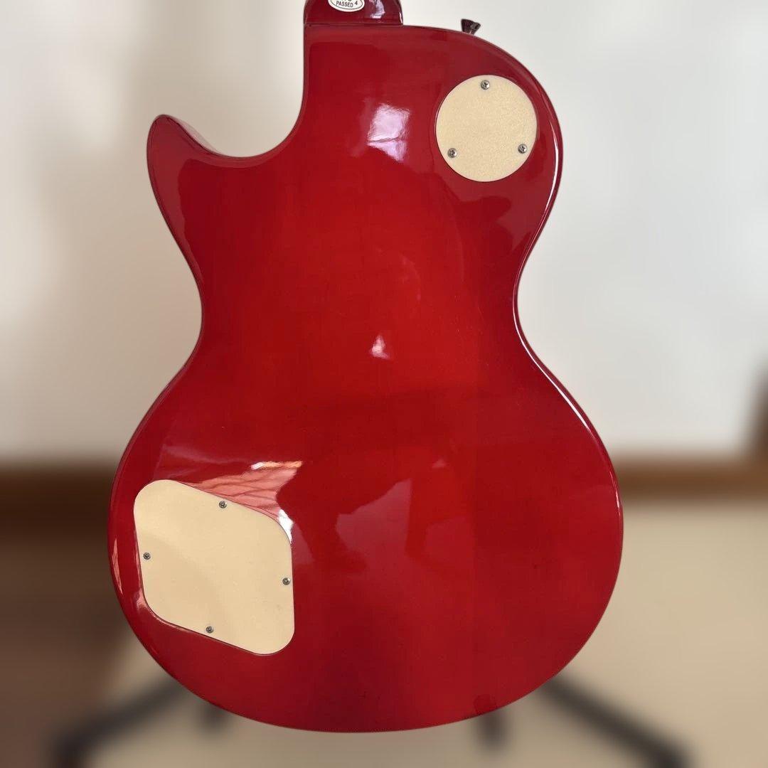 レスポールスタイル エレキギター オレンジ・レッド１月末迄のの出品