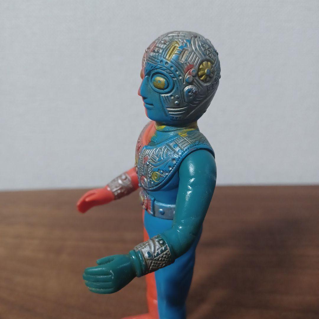 当時もの　ポピー製「キカイダー０１」希少ソフビフィギュア