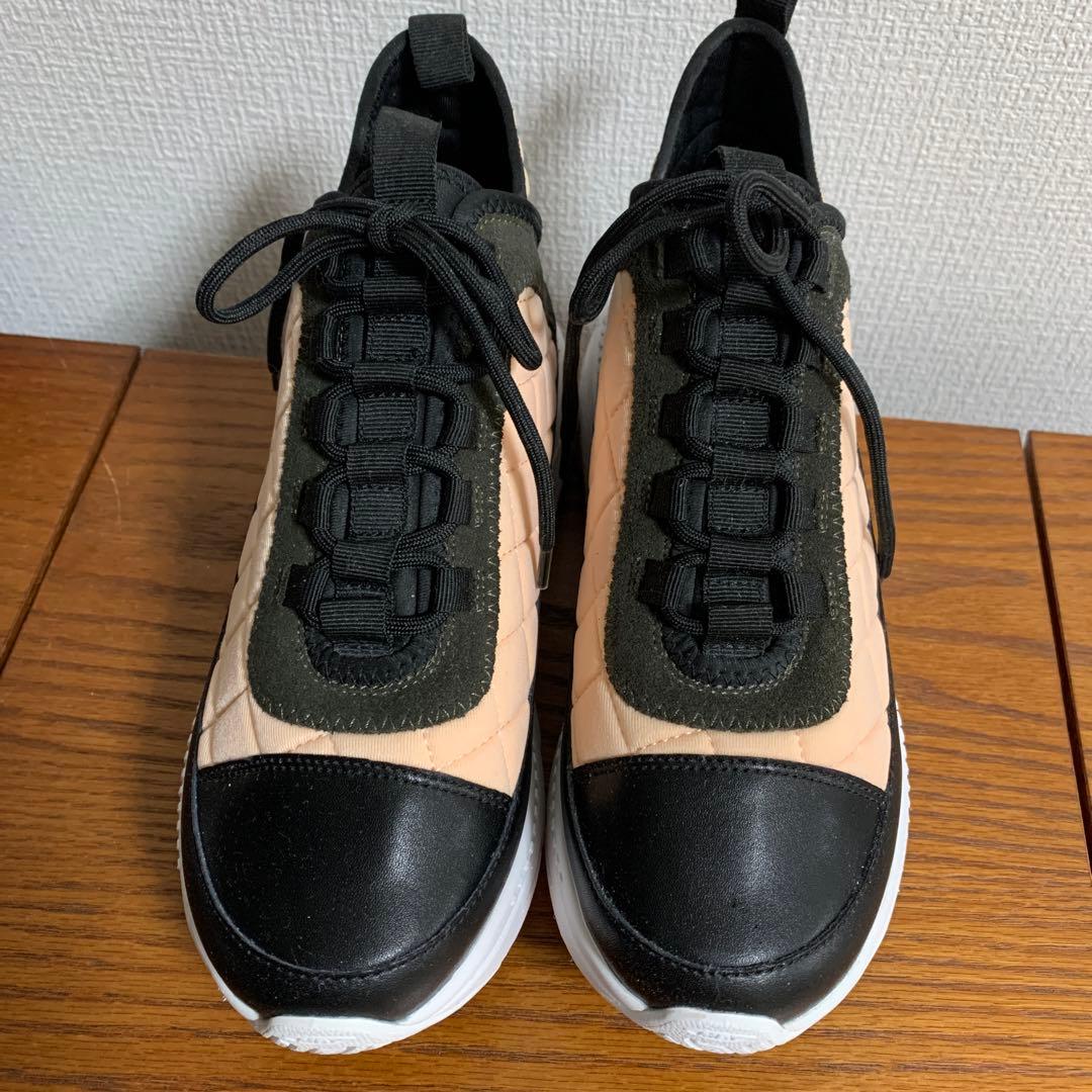 ★大阪梅田阪急百貨店購入33000円★人気デザイン完売品キルティング★サイズ37