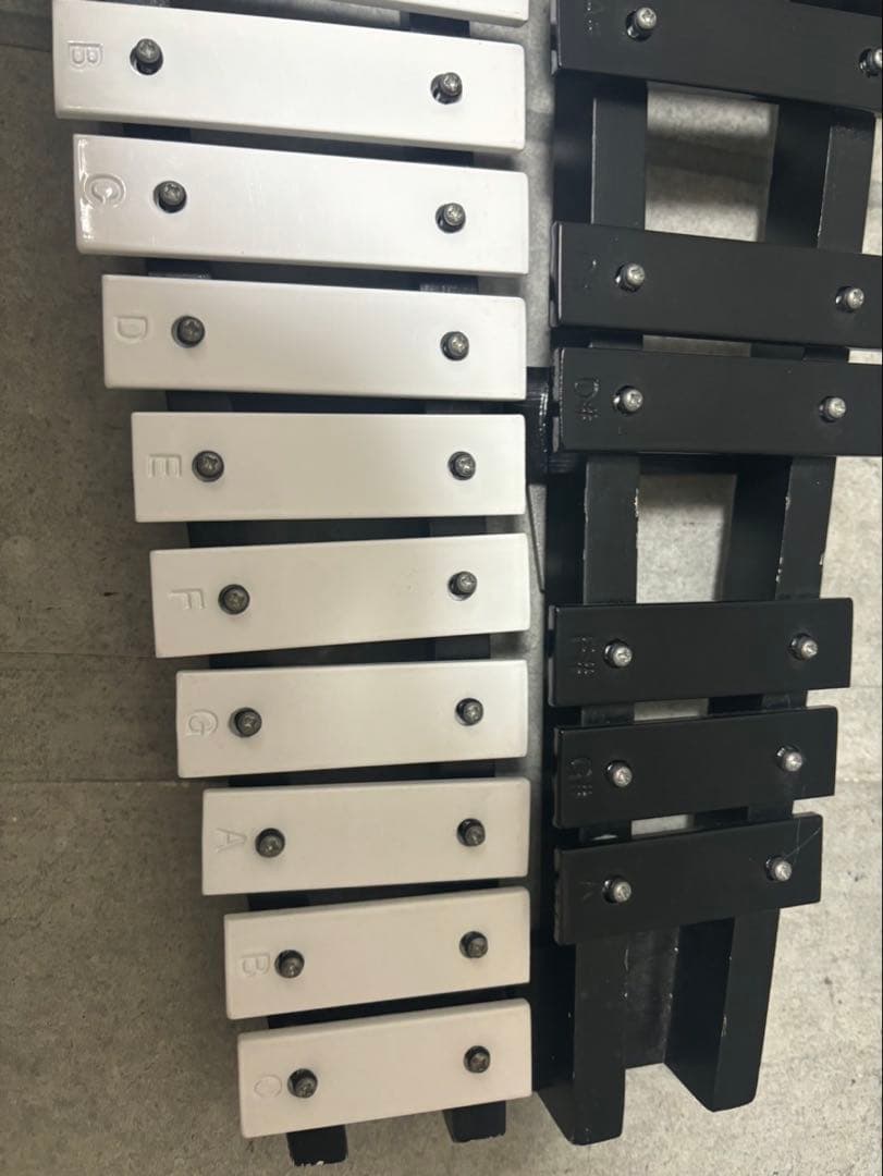 卓上　グロッケン　鉄筋　楽器