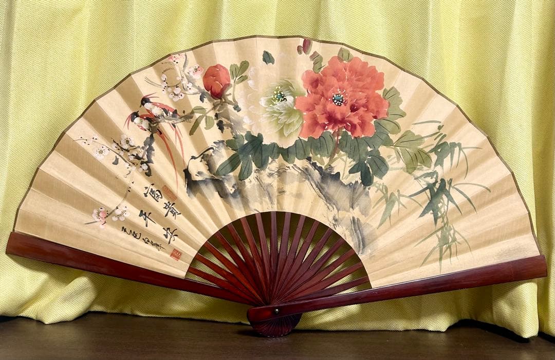 特大 扇(縦：約51cm、横：約92cm)