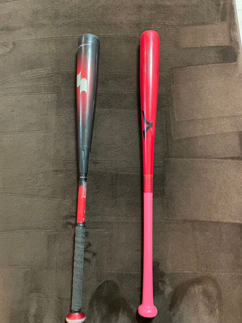 少年用MM23 軟式バット、トレーニングバットセット