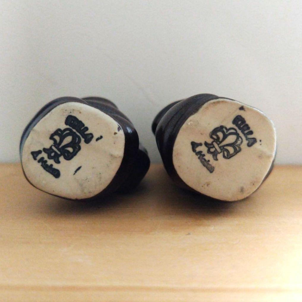 【オーケ・ホルム】Ake Holm トロール陶器ヴィンテージオブジェ2体セット