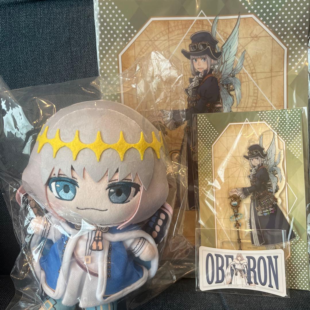 FGO オベロン　ぬいぐるみ　アクリルマスコット　クリアファイル　ステッカー