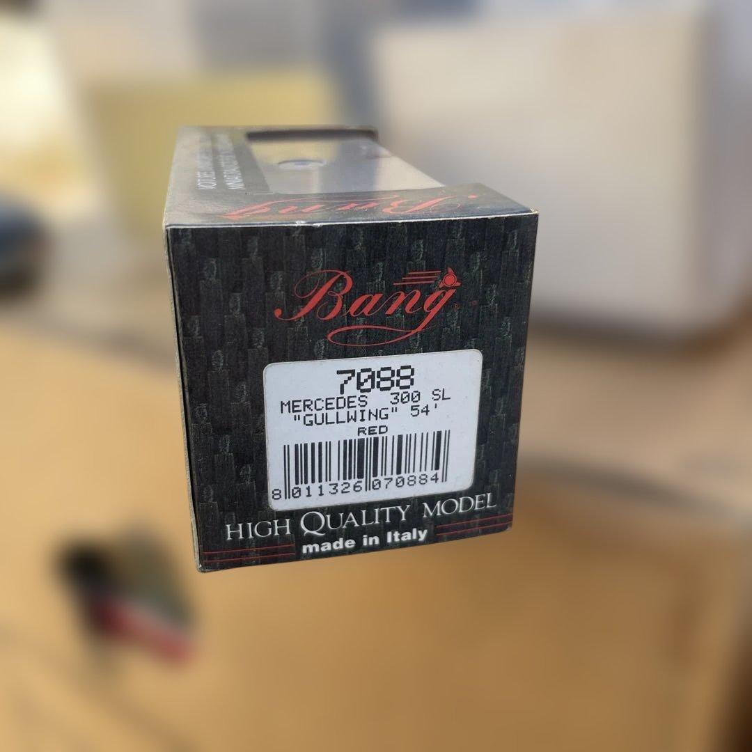 自動車 Bang Mercedes Benz 300 SL Gullwing 1/43
