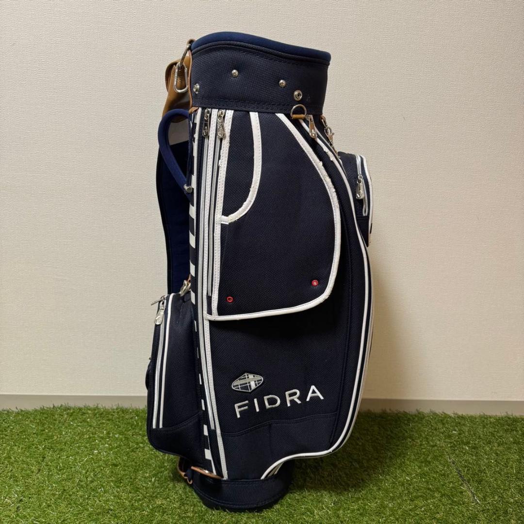 FIDRA フィドラ キャディバッグ カートバッグ セット ネイビー