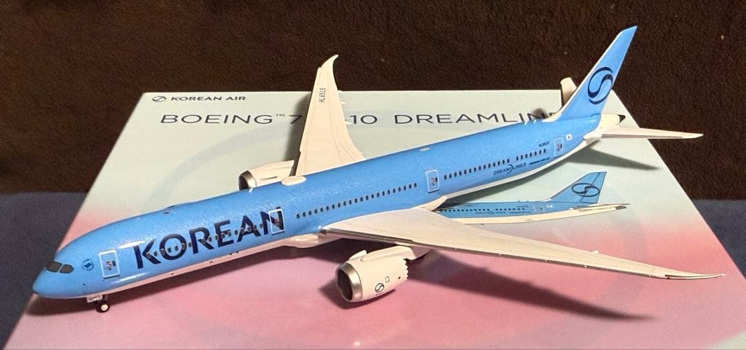 大韓航空 B787-10 新塗装 1/400 飛行機模型