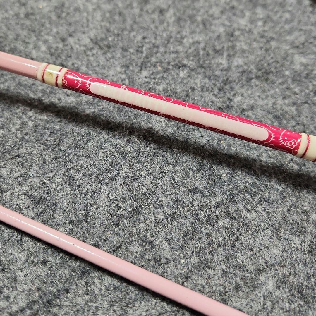 即完売！希少　エムオン　ハローキティ　ブラックバスロッド