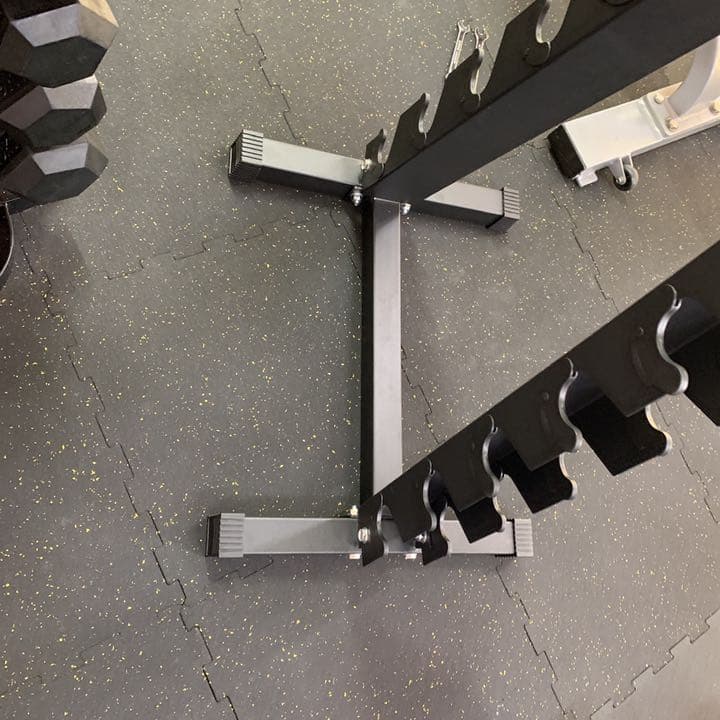 ヘックスダンベル1kgから10kg & 縦型ラック