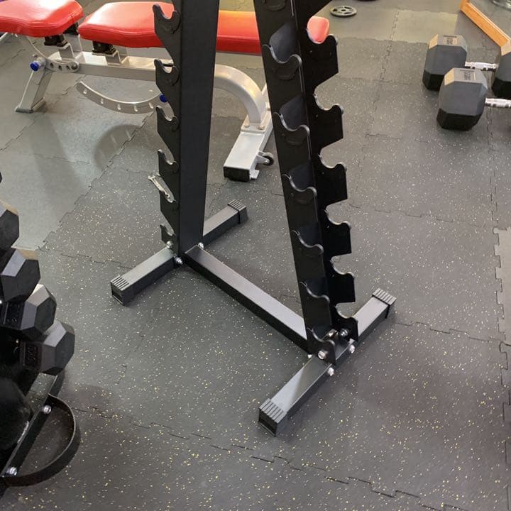 ヘックスダンベル1kgから10kg & 縦型ラック