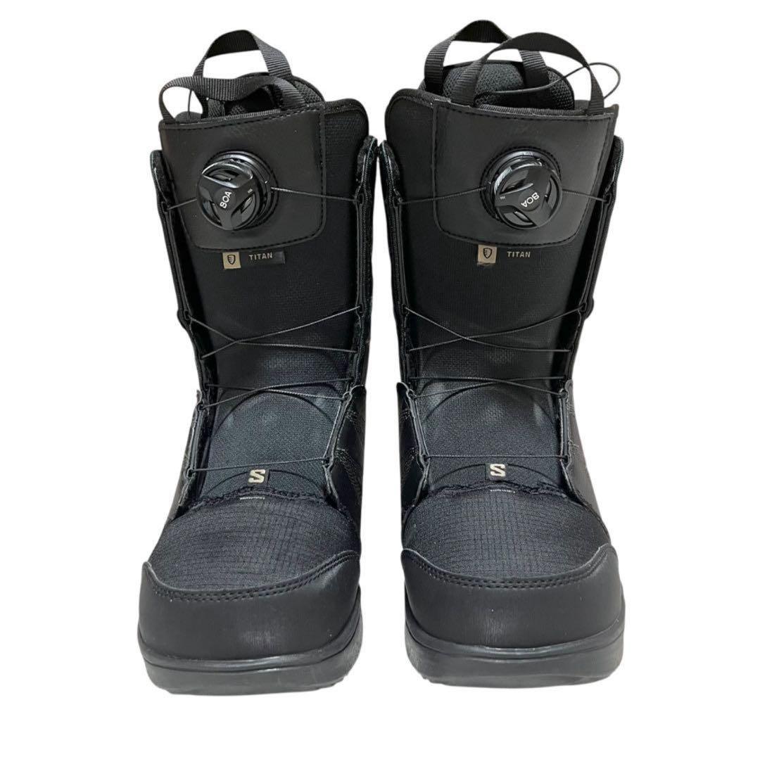 【美品】SALOMON TITAN BOA 27.5cm スノーボードブーツ
