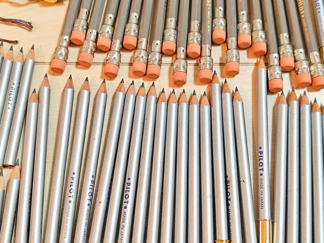 【廃番希少】Pilot 手帳用鉛筆 小型 紐付き まとめ セット 大量