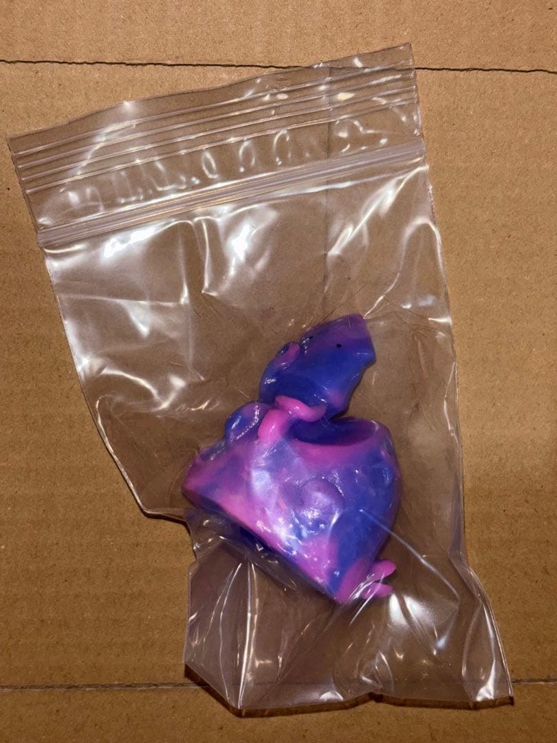 ネコアンコウ＆考えるかに セット かに よいこのかいじゅう ソフビ 未使用品