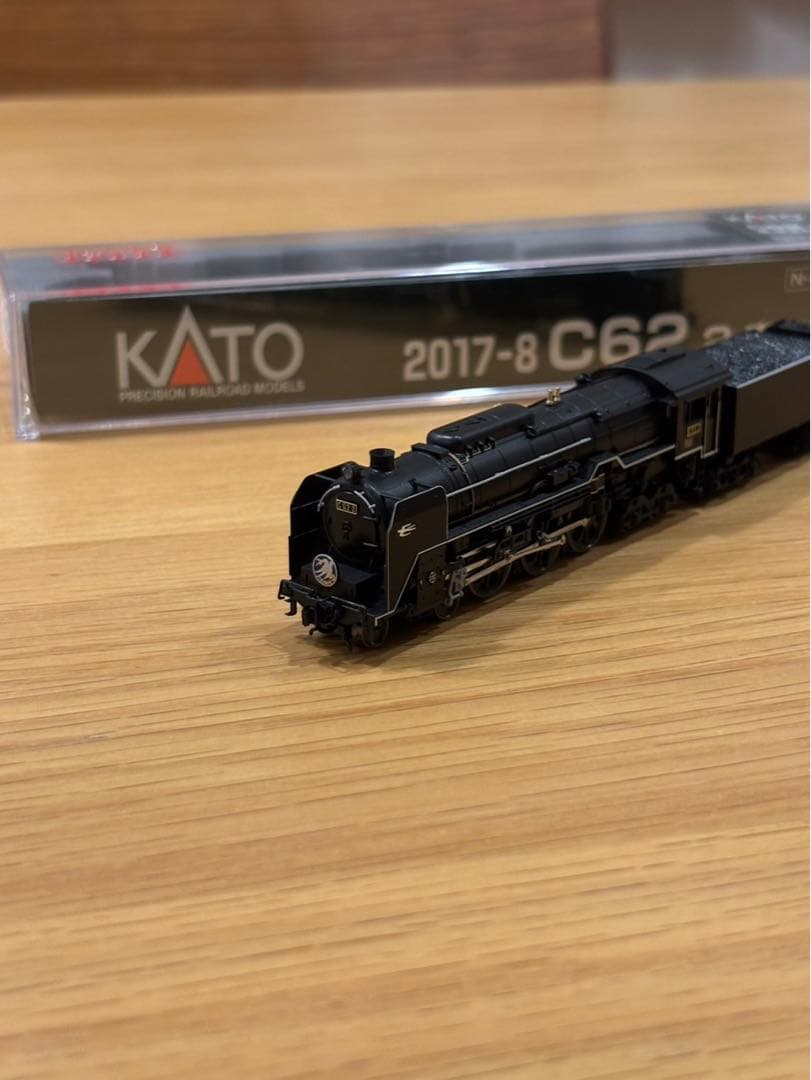 KATO C62 ２　東海道形　Nゲージ 鉄道模型　2017-8