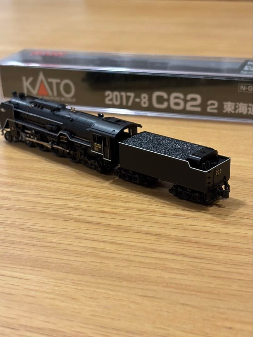 KATO C62 ２　東海道形　Nゲージ 鉄道模型　2017-8