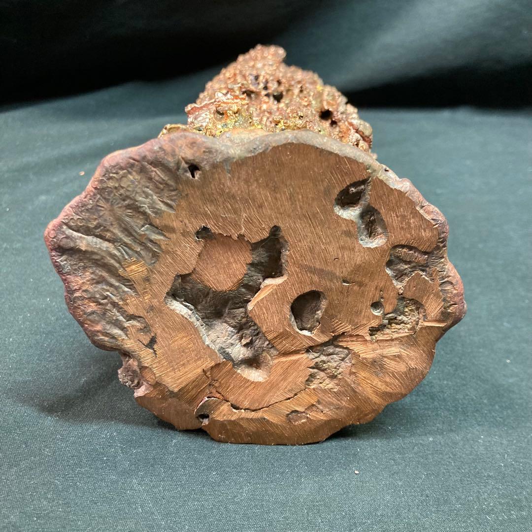 【美品】銅滴 置物 インテリア 金属工芸 重さ約2.3kg