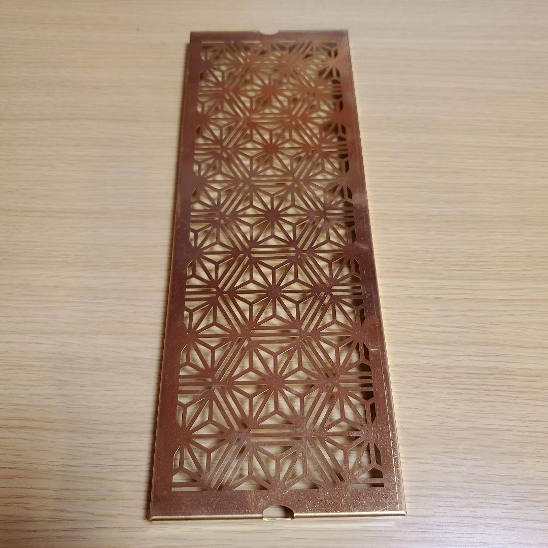 802products IGT 天板 真鍮 ハーフユニット【 麻の葉 】