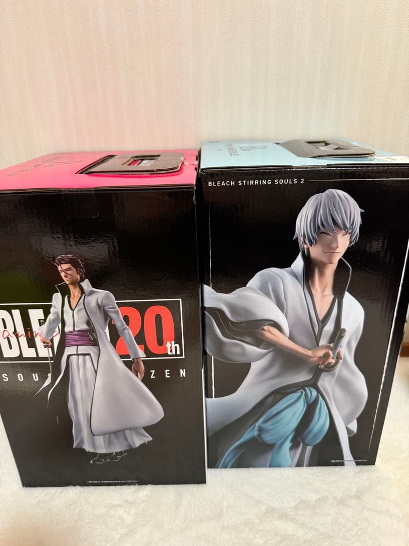 一番くじBLEACH 20th B賞藍染惣右介　B賞市丸ギン　セット