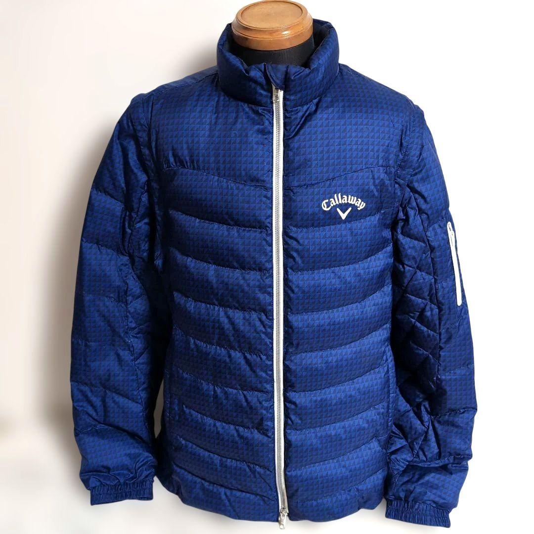 eq11 Callaway ダウンジャケット × ダウンベスト 青 メンズL