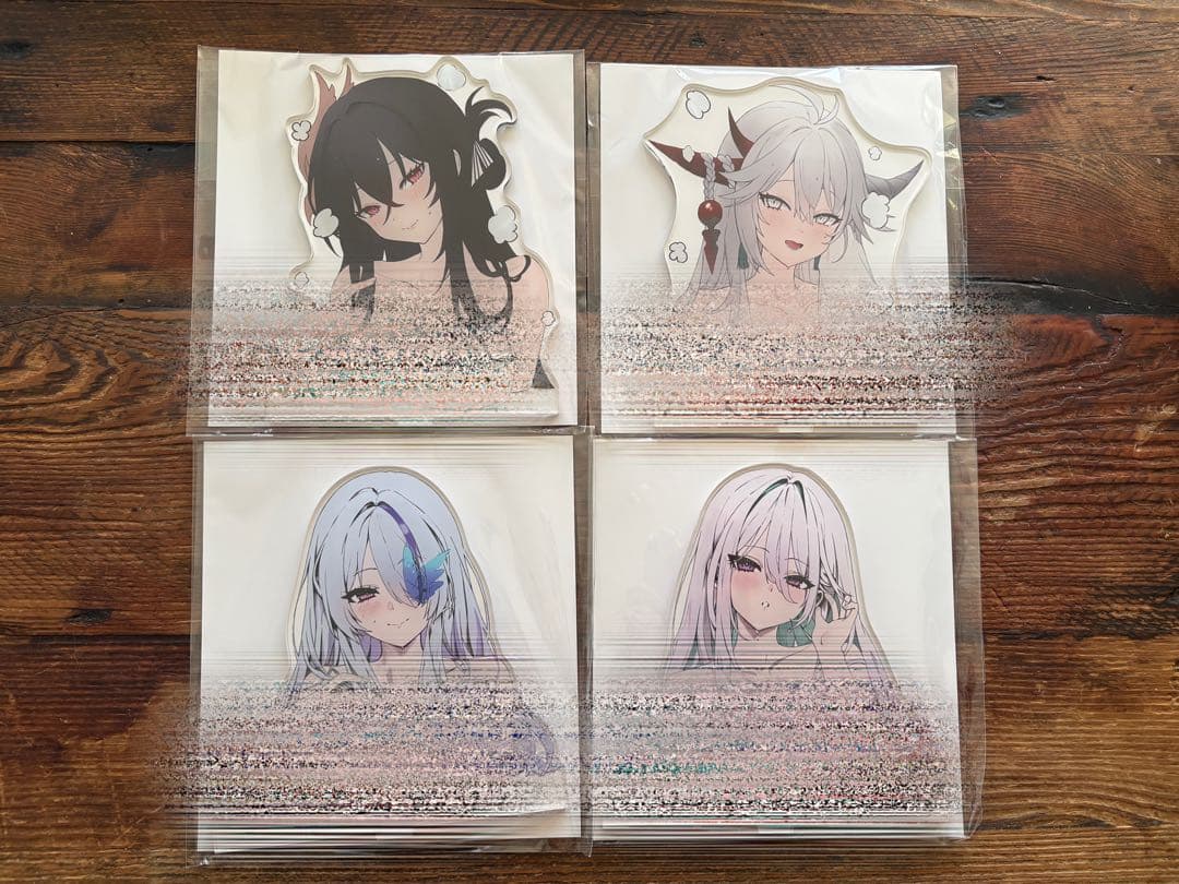 アズールレーン　バストアップアクリルスタンド　大鳳　白龍　キアサージ　雲仙