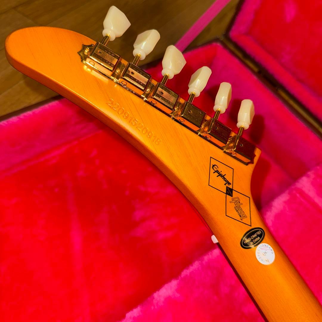 ギター Epiphone Korina Explorer Aged Natural