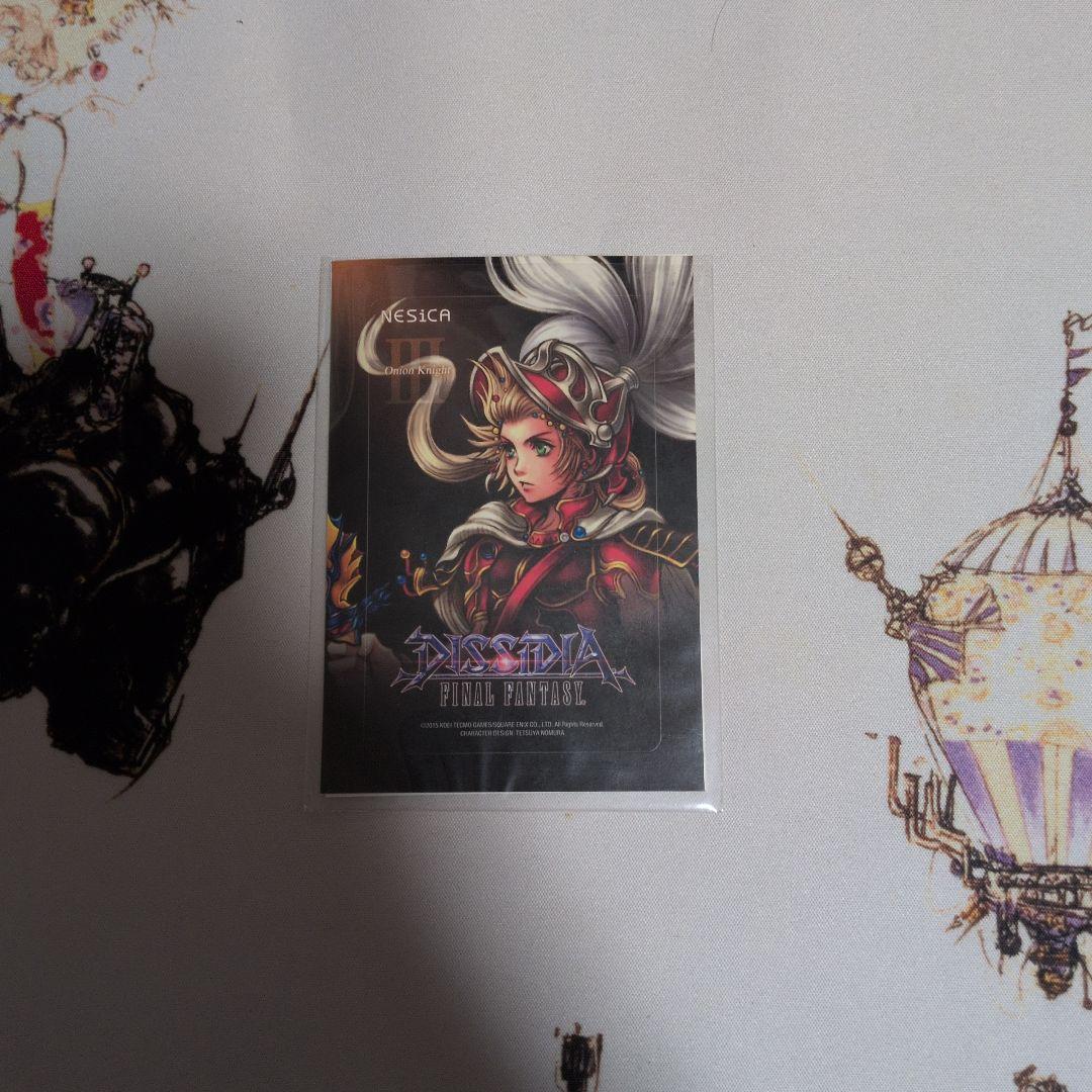 ディシディア ファイナル ファンタジー NESiCAシール10枚セット