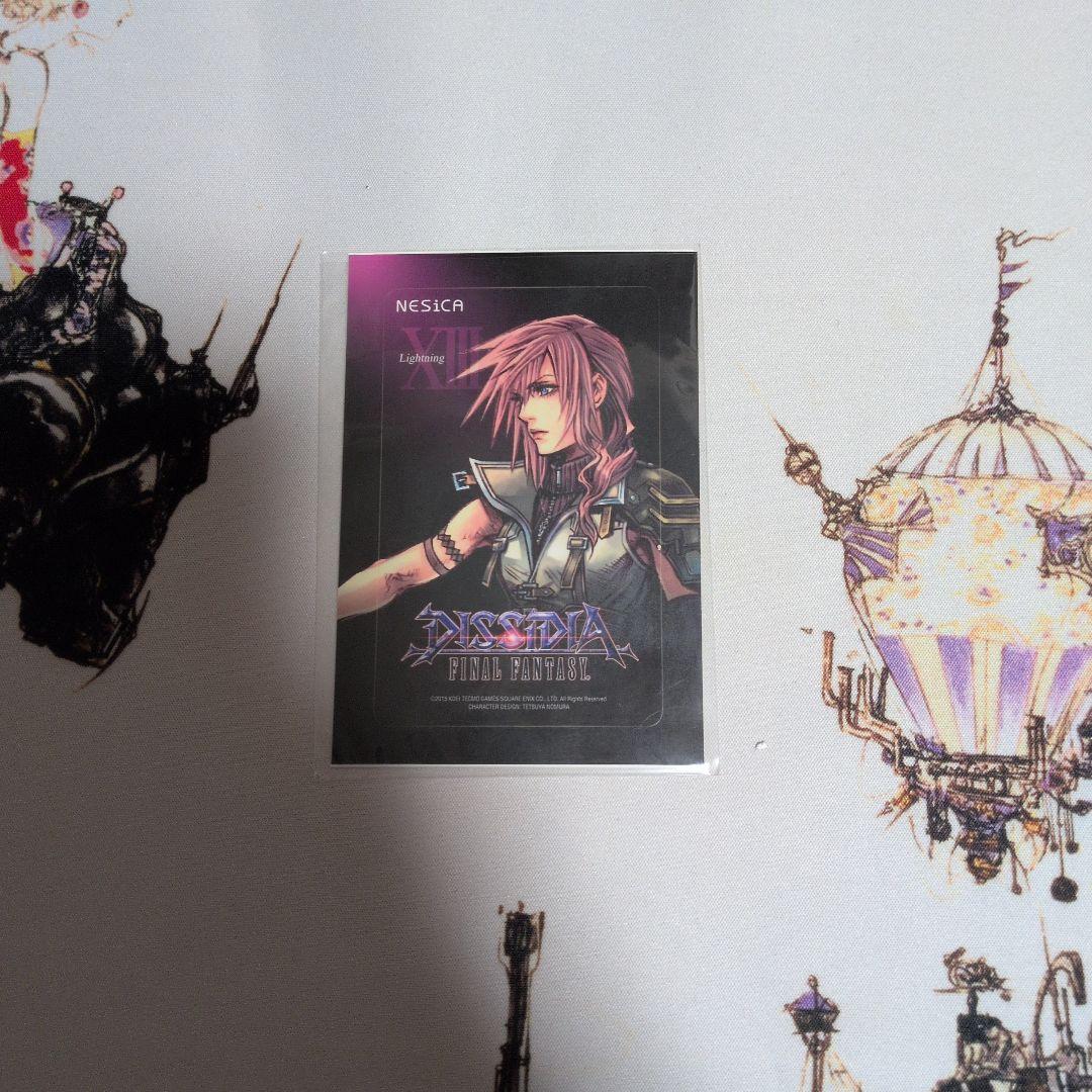 ディシディア ファイナル ファンタジー NESiCAシール10枚セット