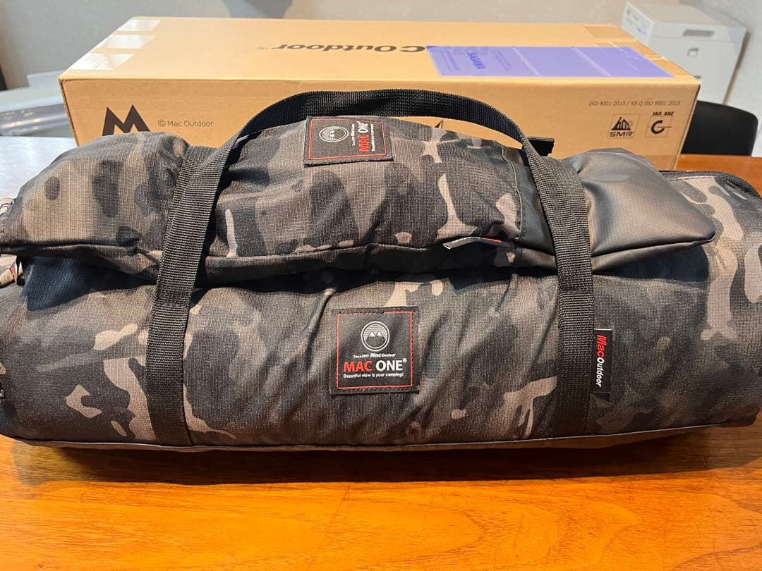 希少 MacOne マックワンタープ マルチカムブラック