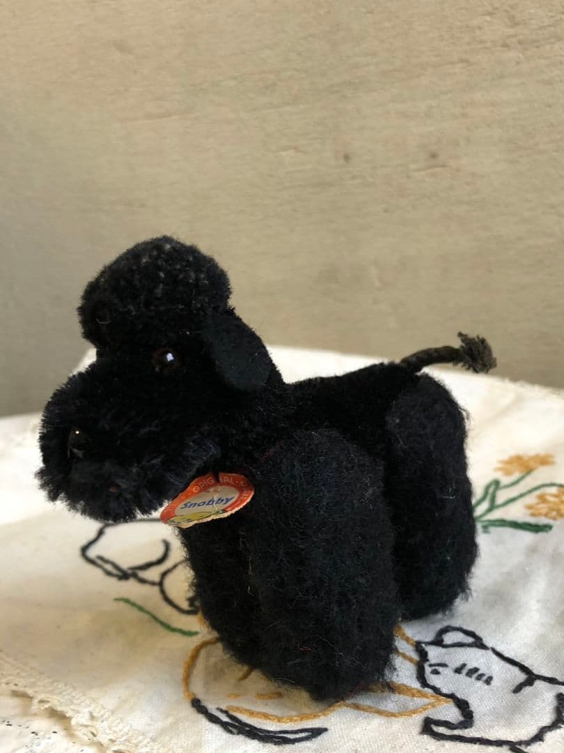 シュタイフ Steiff アンティーク ドイツ製 snobby ミニプードル