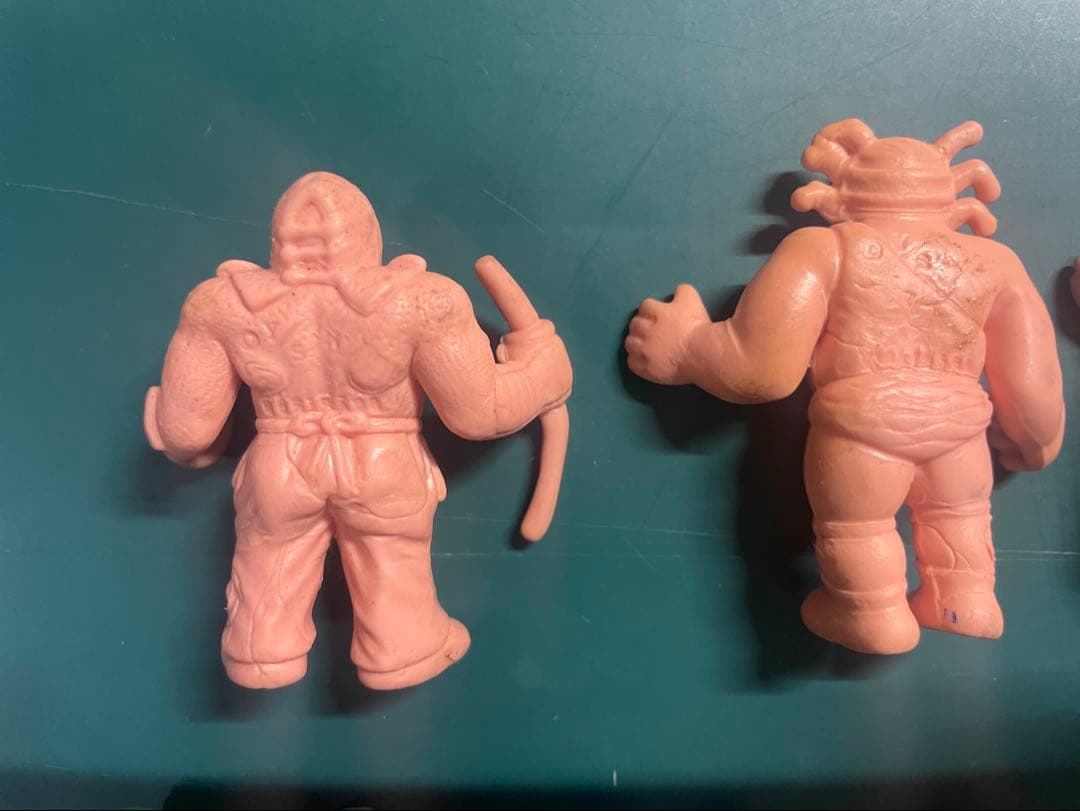 キン肉マン　キンケシ　ファイツ　森永　7体　　伸びるキン消し　レトロ　レア