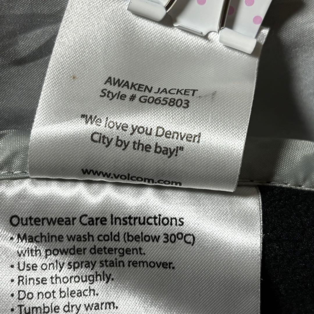 VOLCOM AWAKEN スノーボードジャケット メンズXL 10k防水グレー