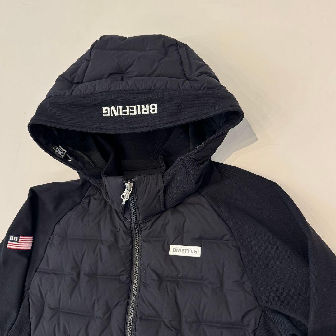 BRIEFING　正規品　ハイブリッドダウンパーカー　ブラック　Mサイズ