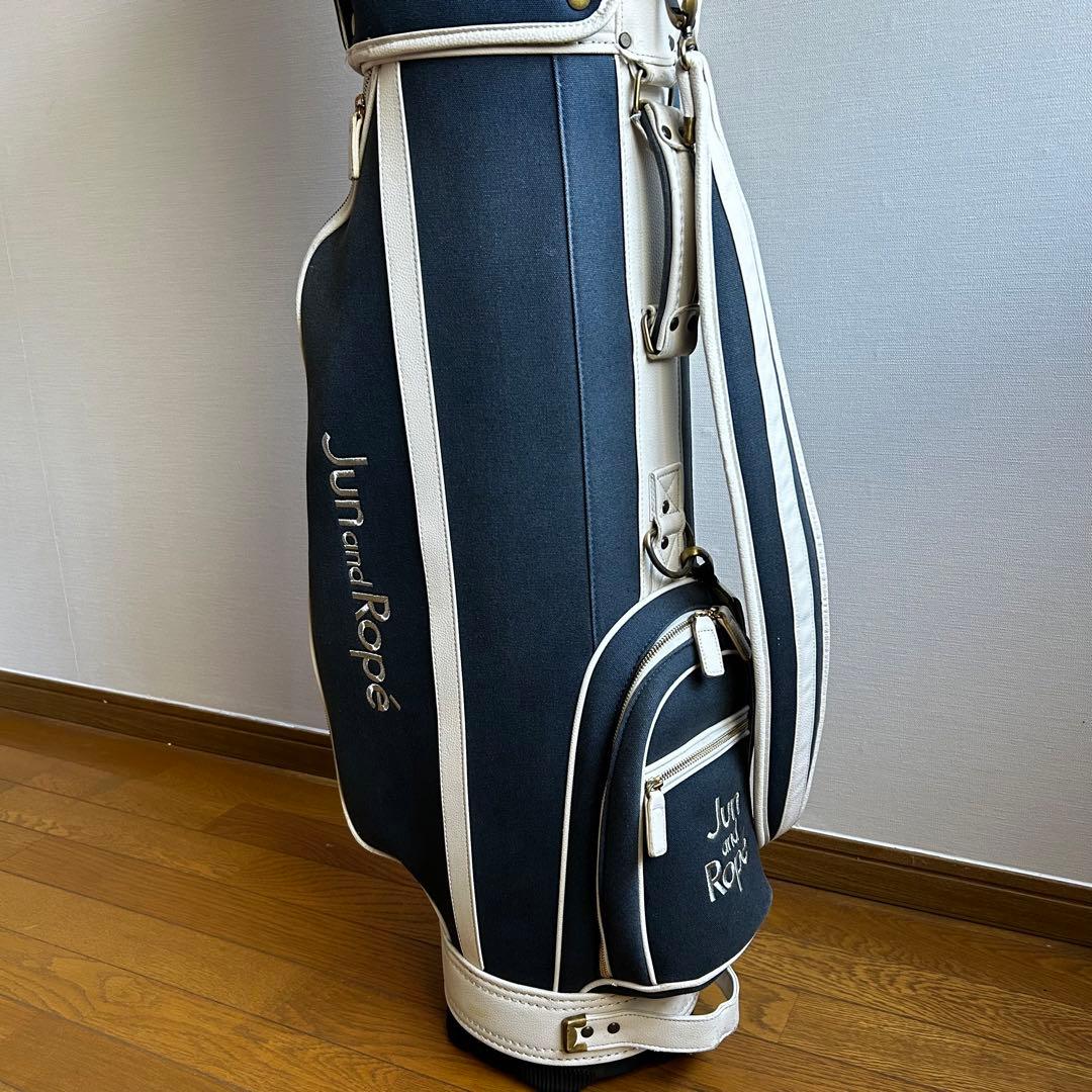 Jun and Rope ゴルフバッグ ネイビー