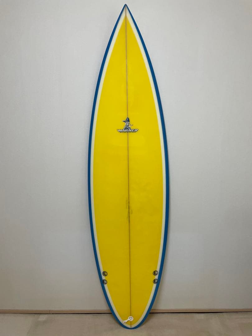 ワーナーサーフボード 4Rのみ使用の美品183cm 参考値 29.14L