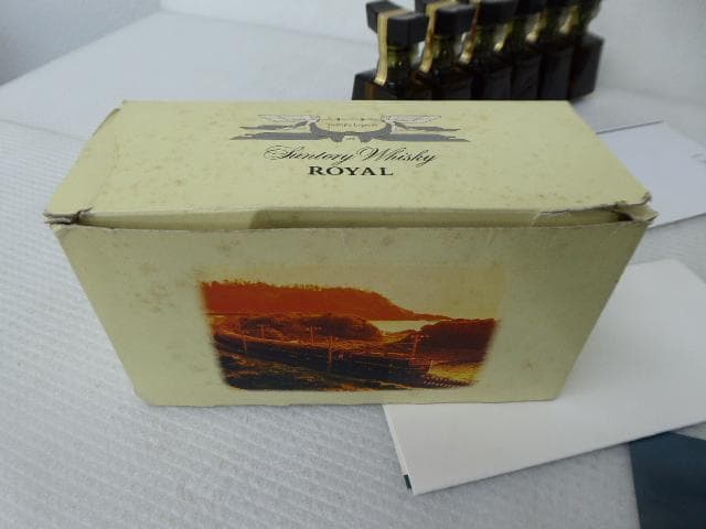 サントリー ローヤル トワイライトエクスプレス 車内限定販売 ミニボトル 6本