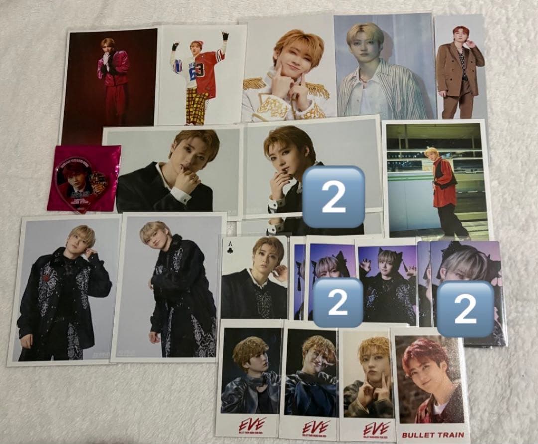 【即購入❌】超特急 ユーキ 生写真 トレカ ミニフォト マグネット まとめ売り