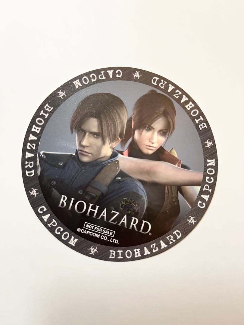 カプコンオフィシャルショップ イーカプコンお台場出張所　 特典　ステッカー