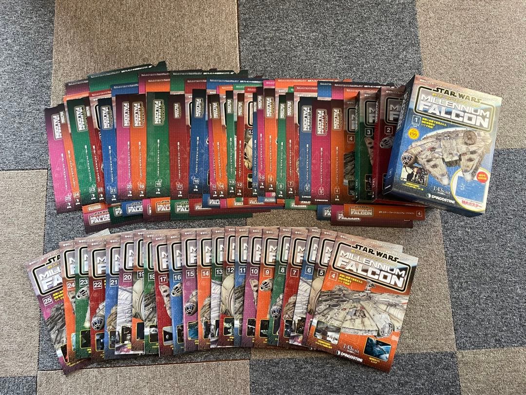 DEAGOSTINI スターウォーズ　ミレニアムファルコン　フルセット