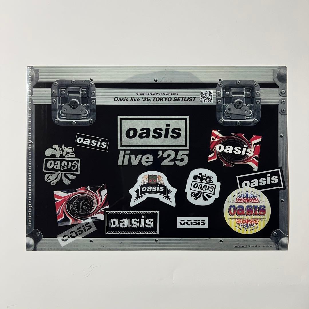 oasis メモリアルチケット＆クリファイル CD time files