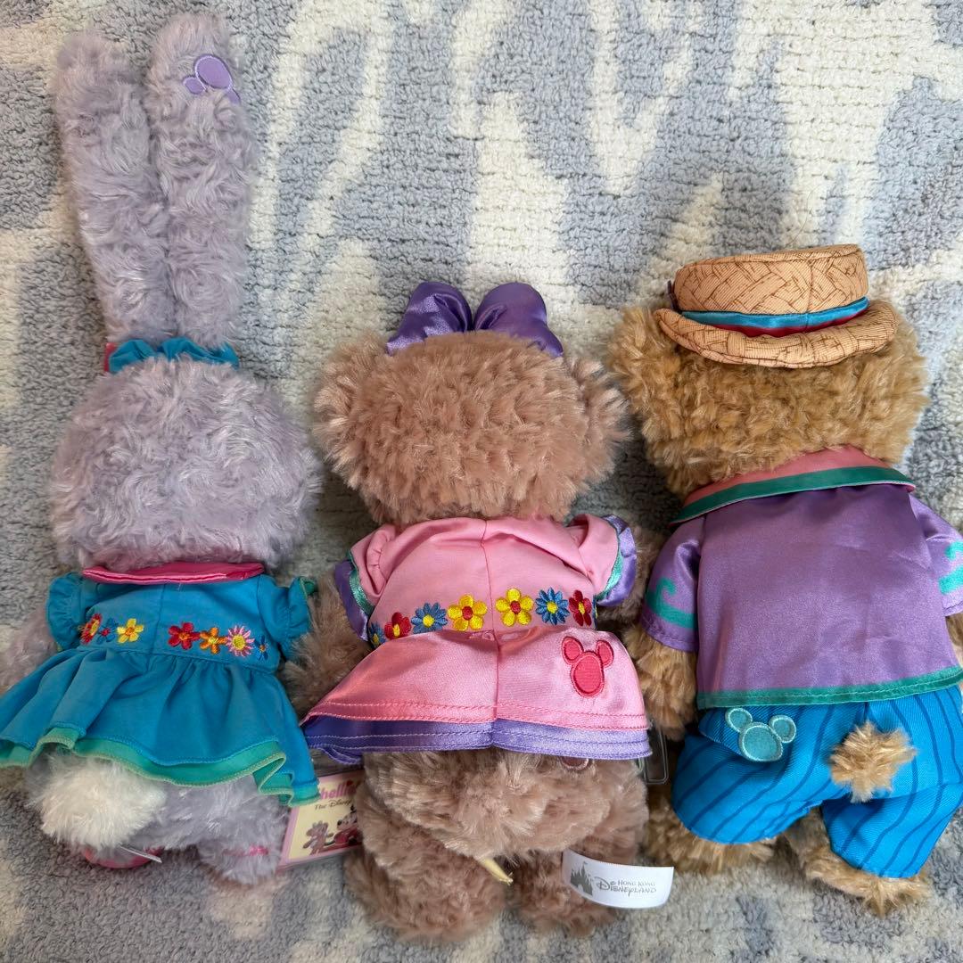 香港ディズニー　ぬいぐるみSSセット