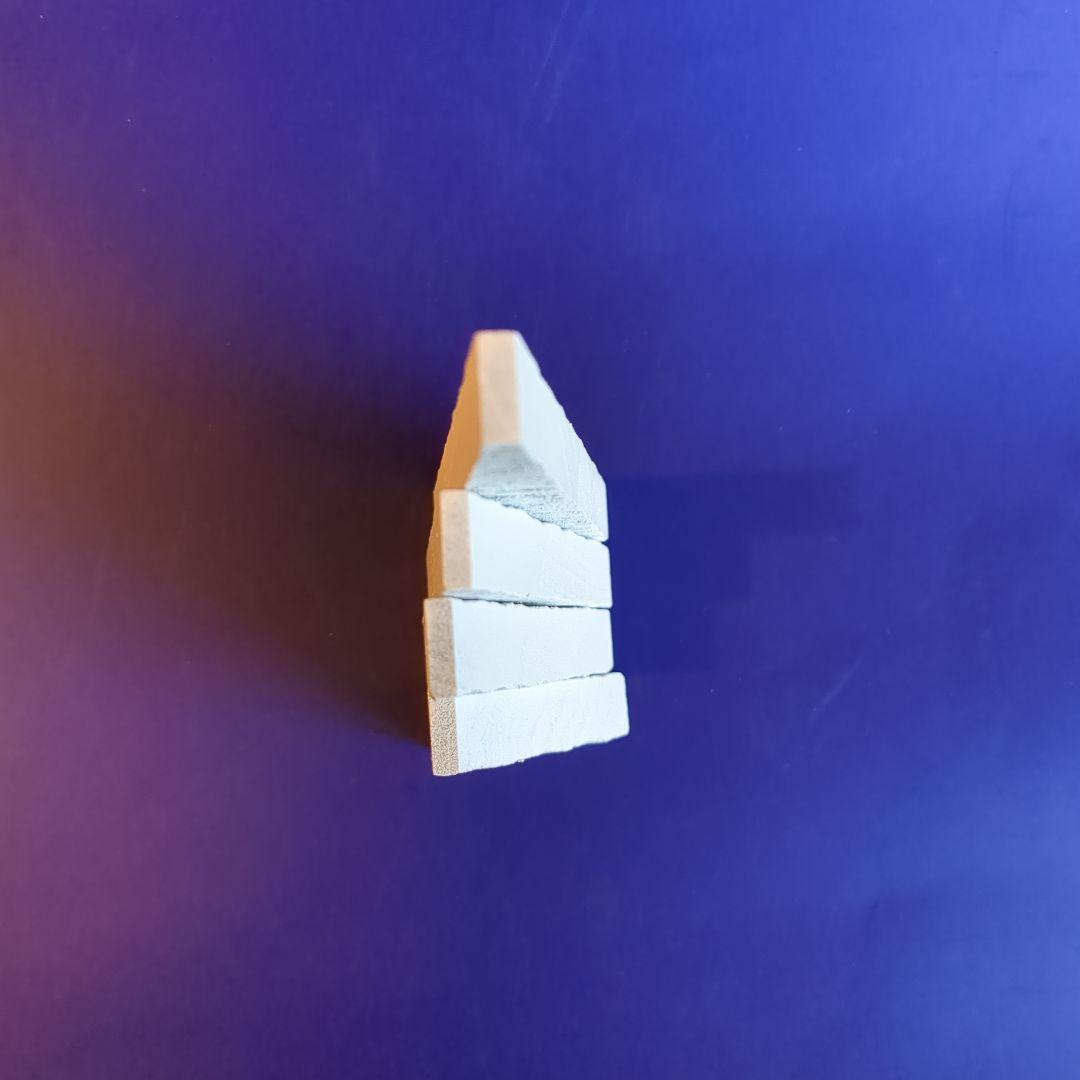 ギュンターライヒェル 雪をまとったとんがり木 4点セット