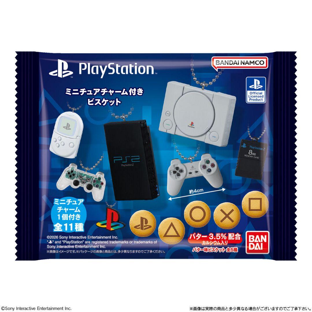 PlayStation™/ミニチュアチャーム付きビスケット　2BOXセット
