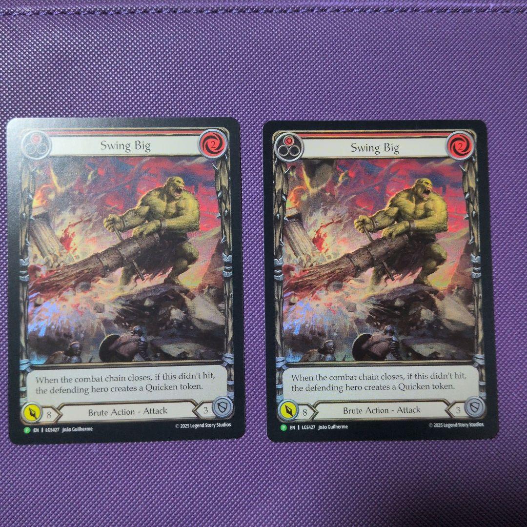 Swing Big PQプロモ2枚