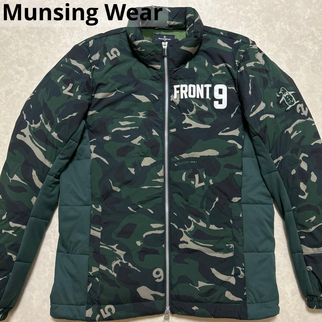 マンシングウェア★撥水★ダウン80%フェザー20%ダブルジップ【メンズサイズM】