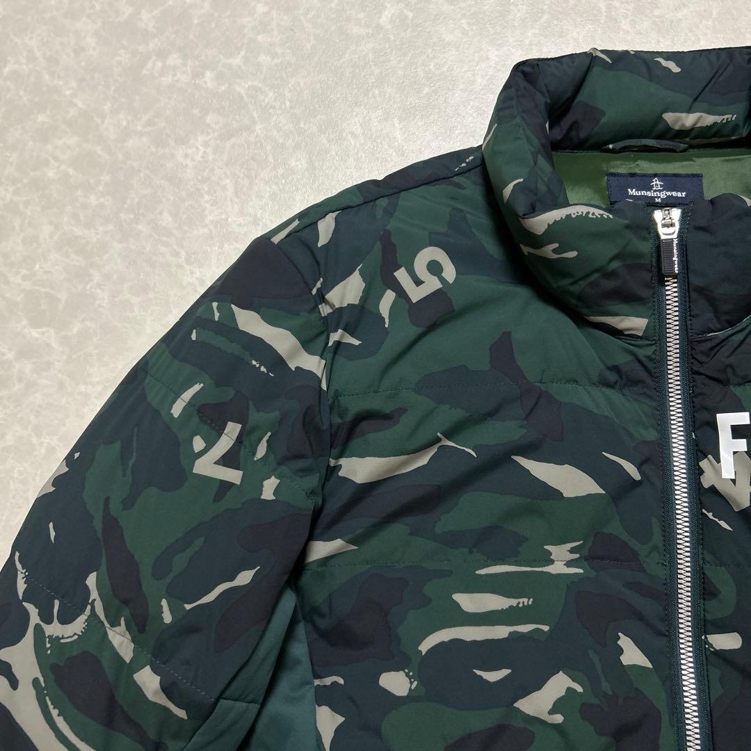 マンシングウェア★撥水★ダウン80%フェザー20%ダブルジップ【メンズサイズM】