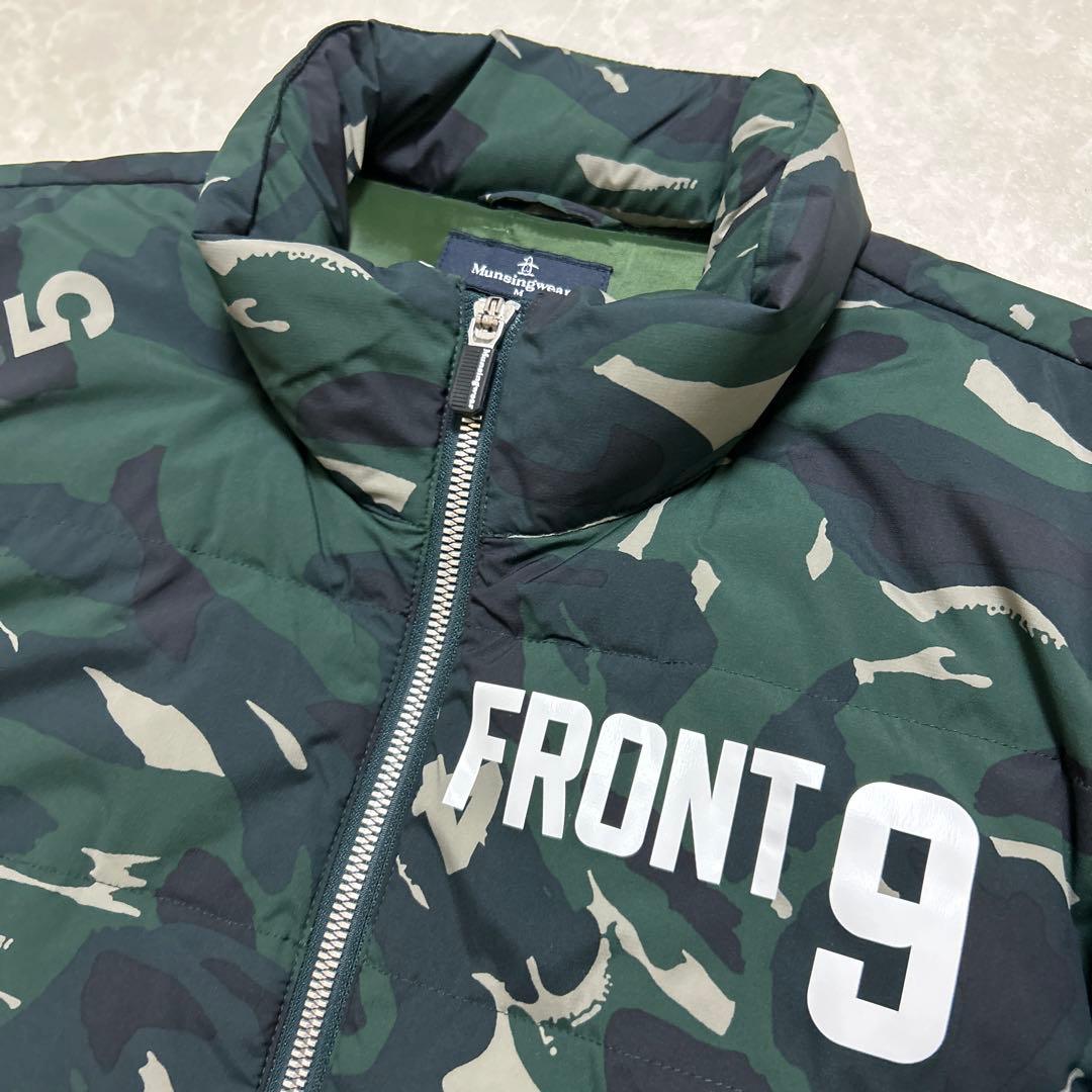 マンシングウェア★撥水★ダウン80%フェザー20%ダブルジップ【メンズサイズM】