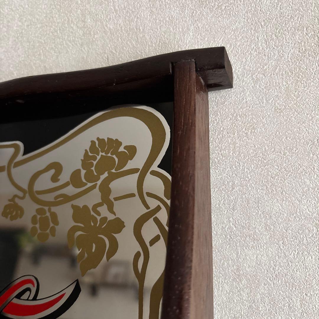 コカ•コーラ ヴィンテージ・パブミラー トレー　木製