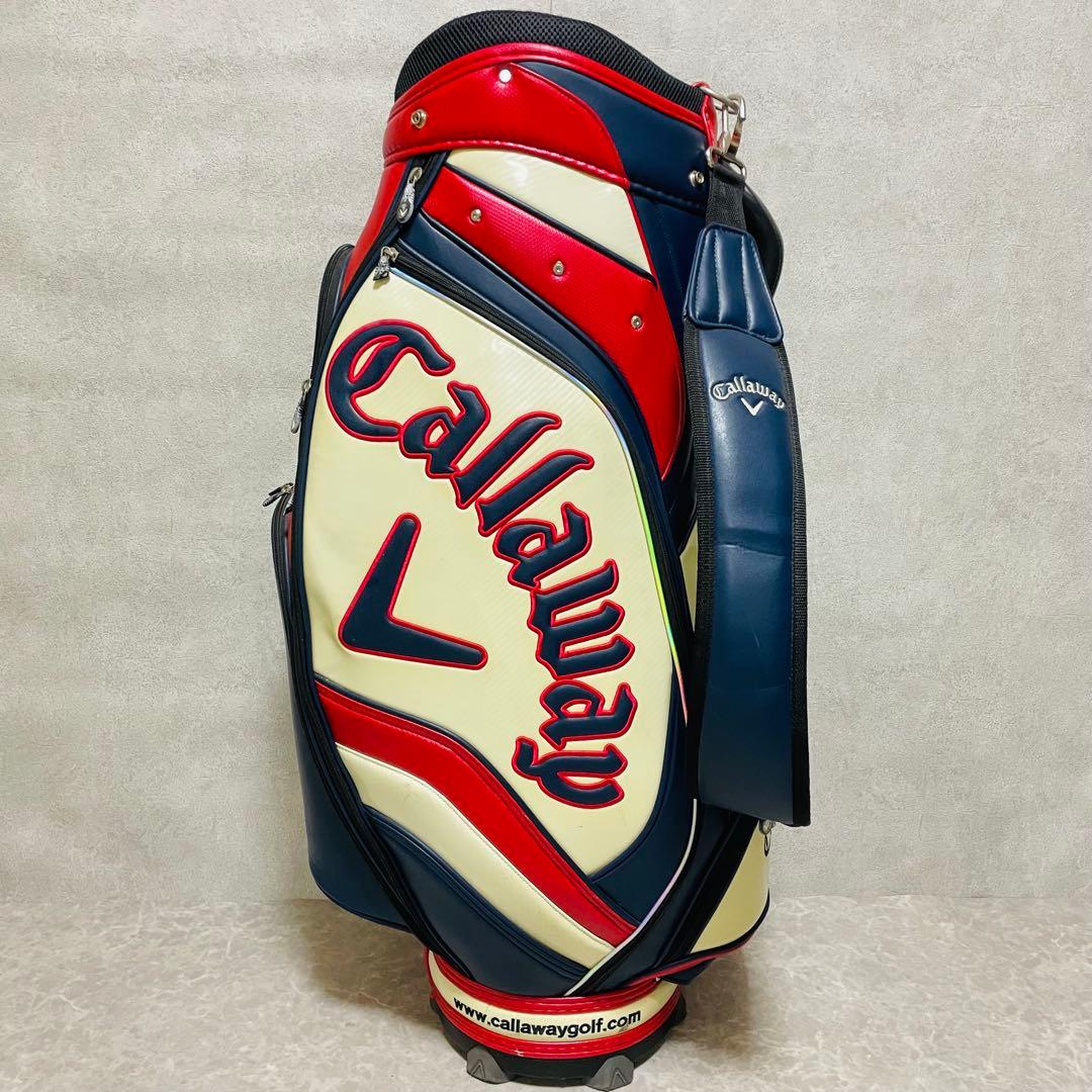 廃盤品 希少 貴重 キャロウェイ Callaway キャディバッグ エナメル